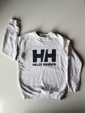 Helly Hansen heather gray Crewneck Sweatshirt with Logo